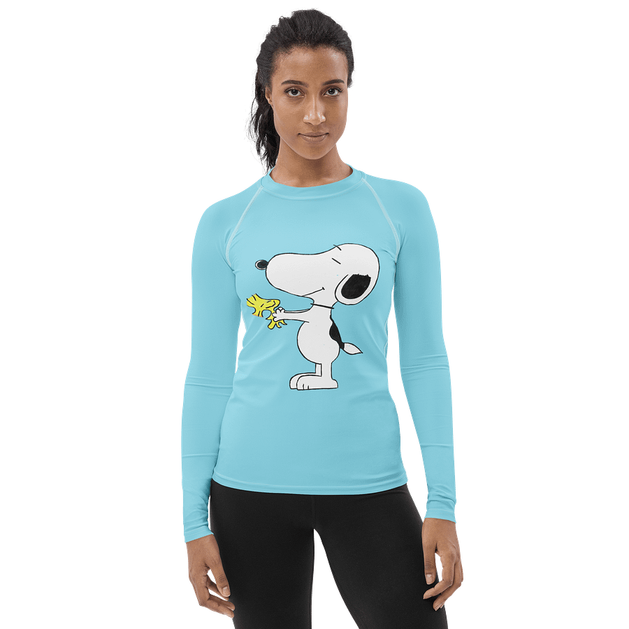 Snoopy (art by Dina R.) - Women's Rash Guard product image (1)