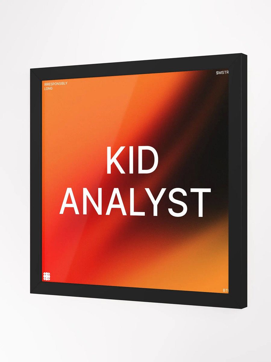 Kid Analyst Orange [Framed] product image (6)