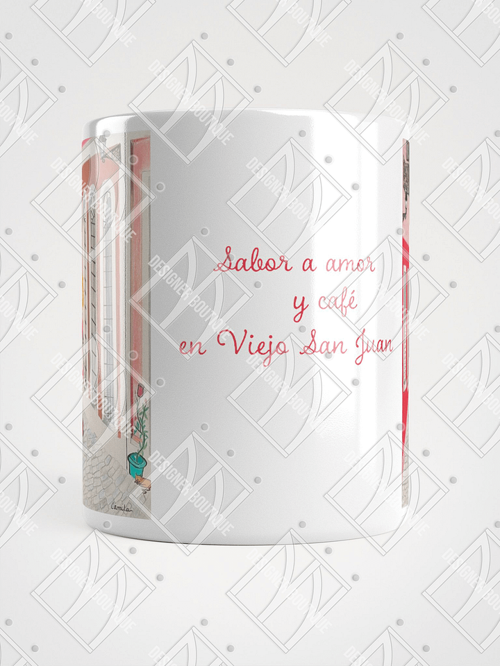 NN Designer Boutique x Camila Arraiza: Taza (Pelirroja) – Sabor a Amor y Café en el Viejo San Juan product image (2)