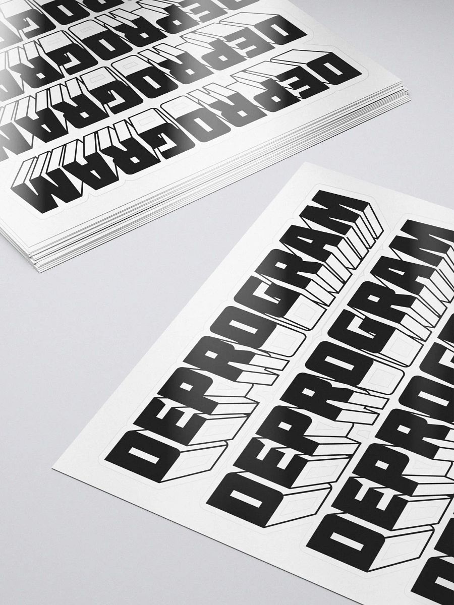 Deprogram Sticker product image (5)