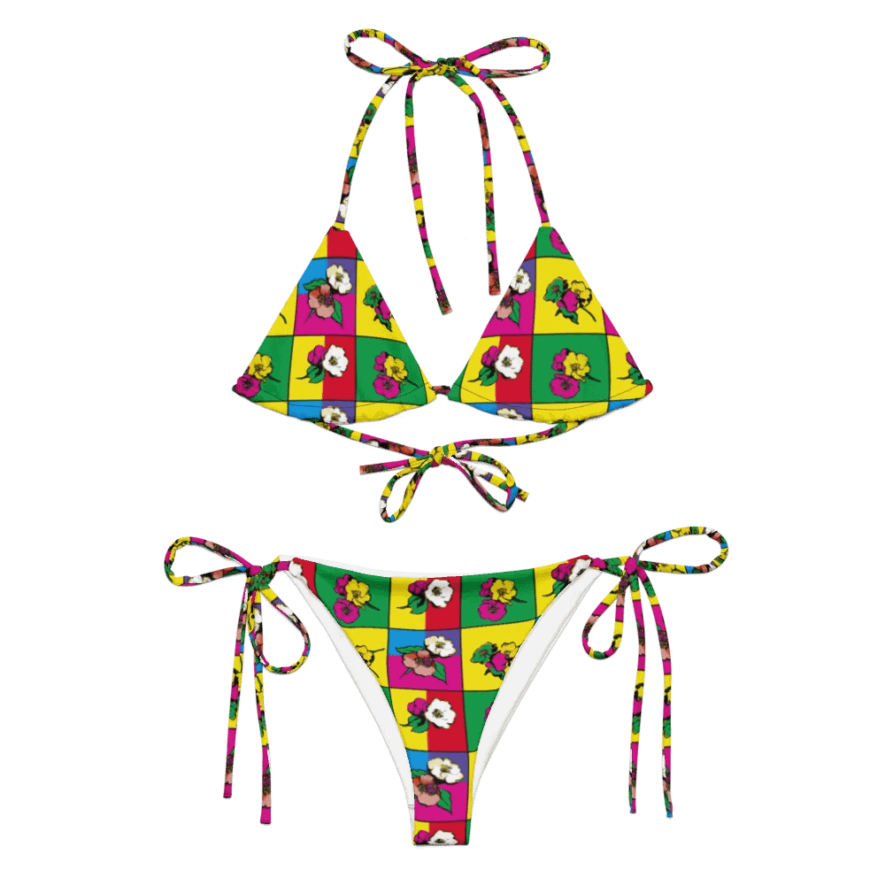 Floral Mosaic Bikini Set product image (2)