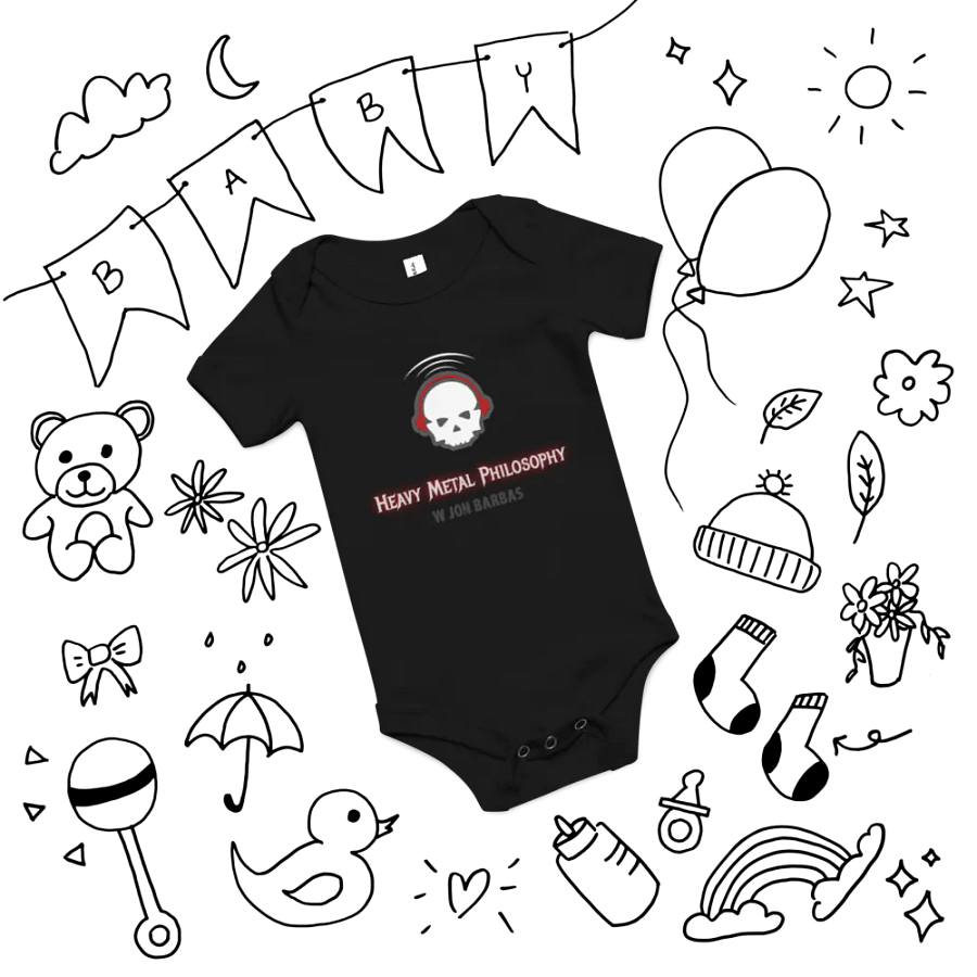 HMP Skull Logo Onsie product image (21)