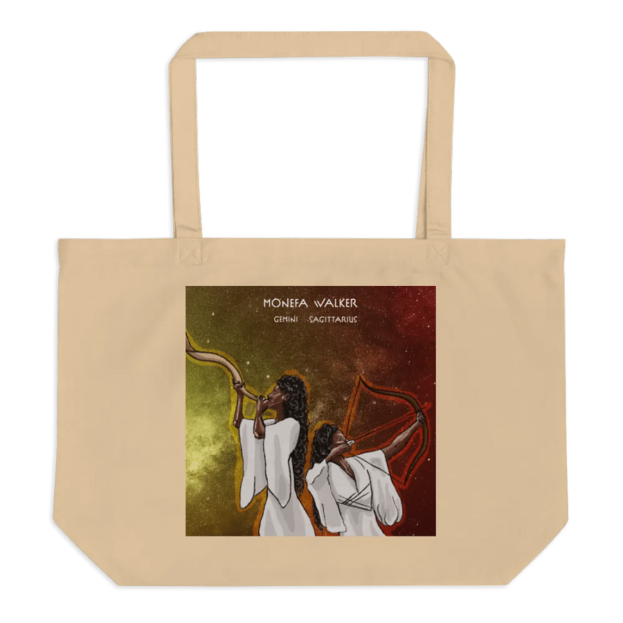 Eco-conscious Organic cotton tote bag product image (1)