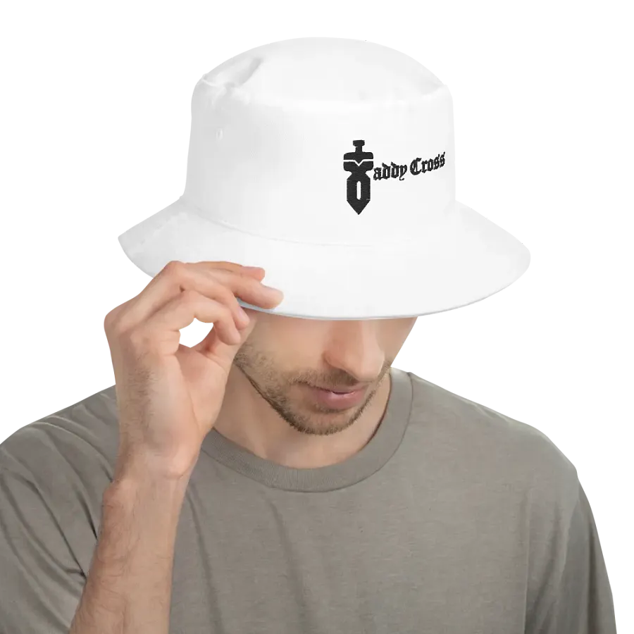 Xaddy Cross Bucket Hat (Black Logo) product image (4)