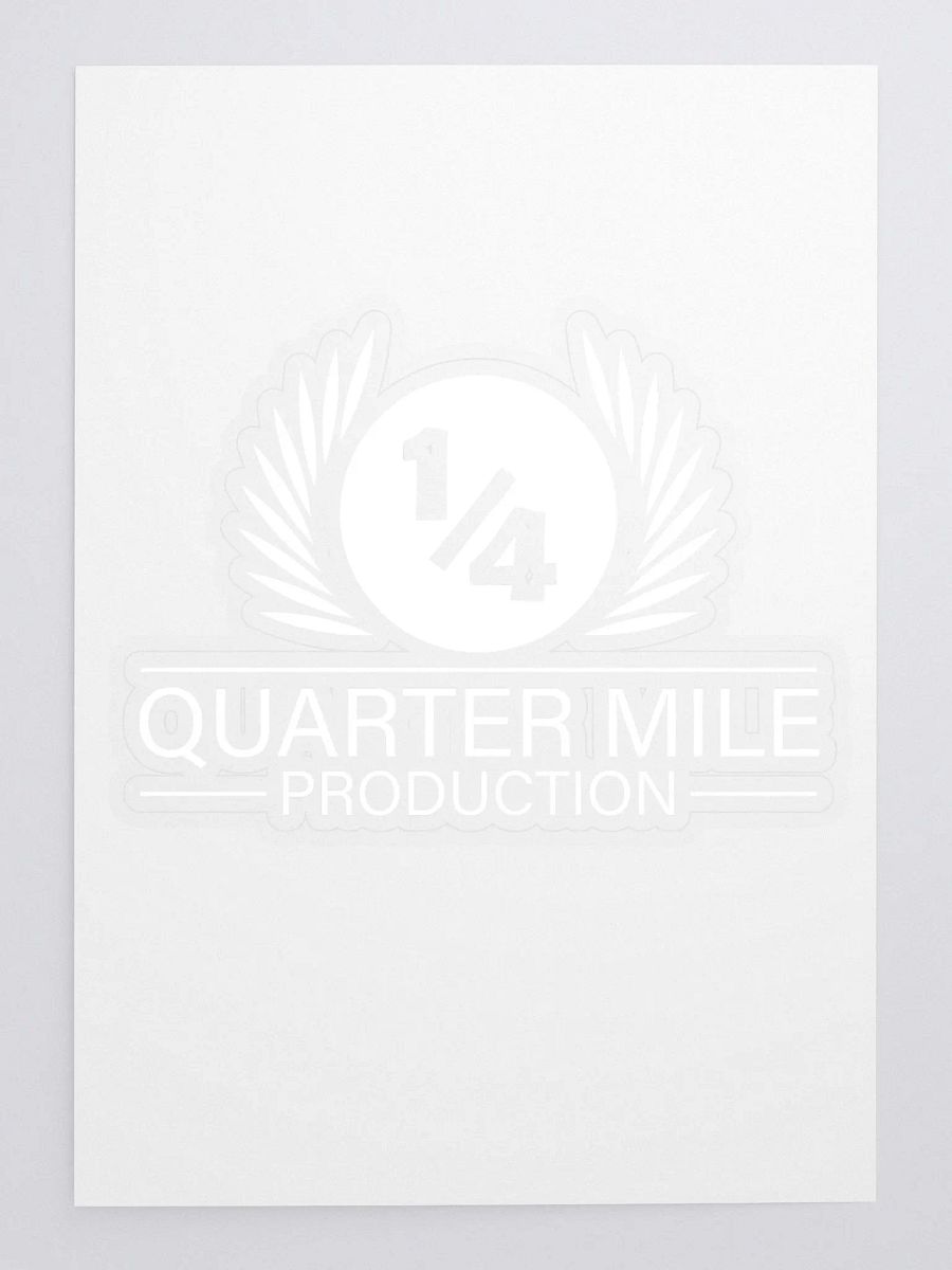 1/4 Mile Productions Window Decal product image (3)