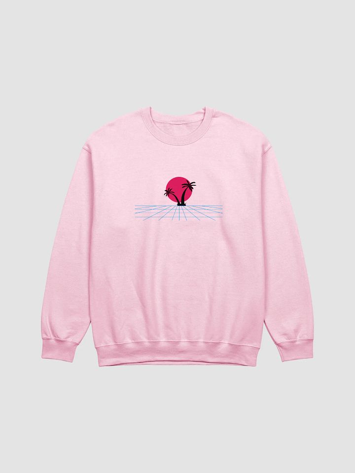 Retro Sunset Palm Crewneck product image (1)