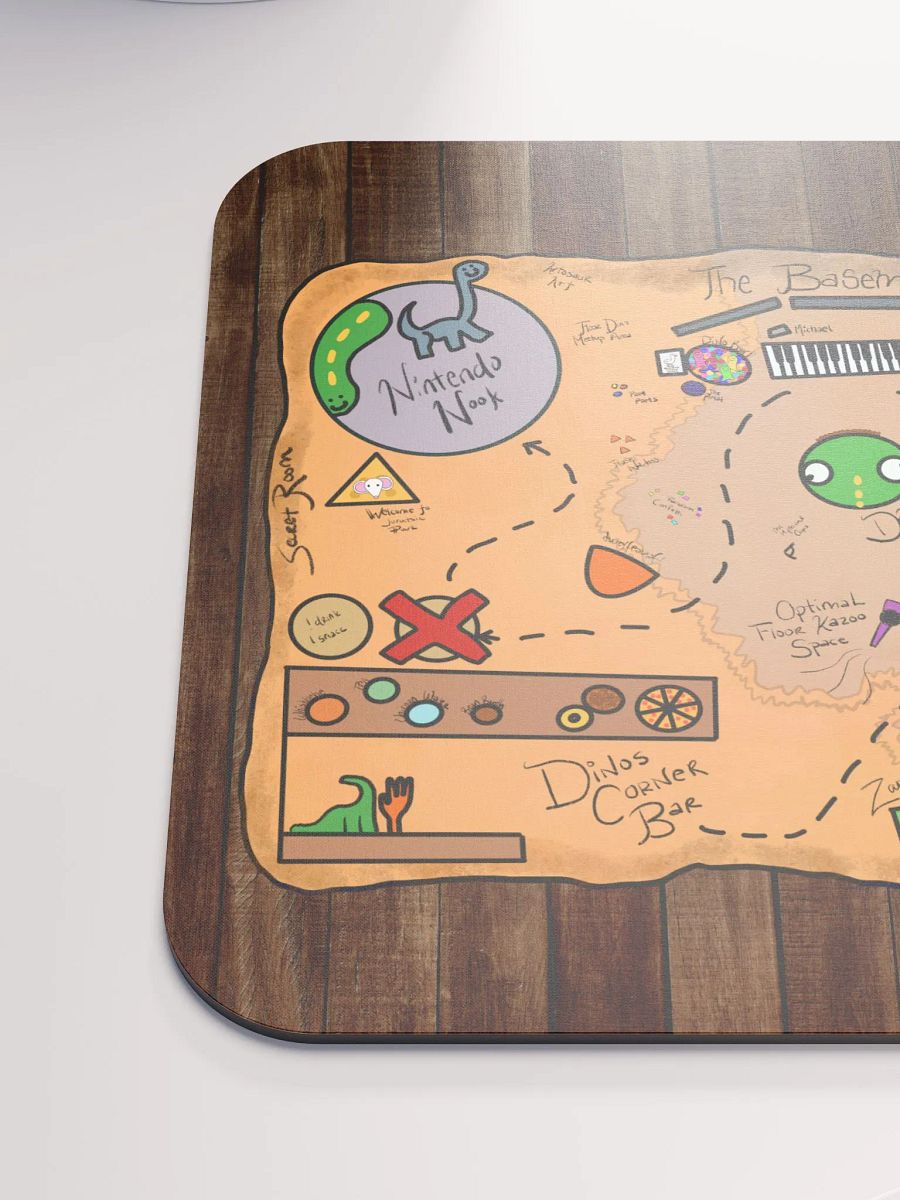 Basement Map Mouse Pad product image (5)