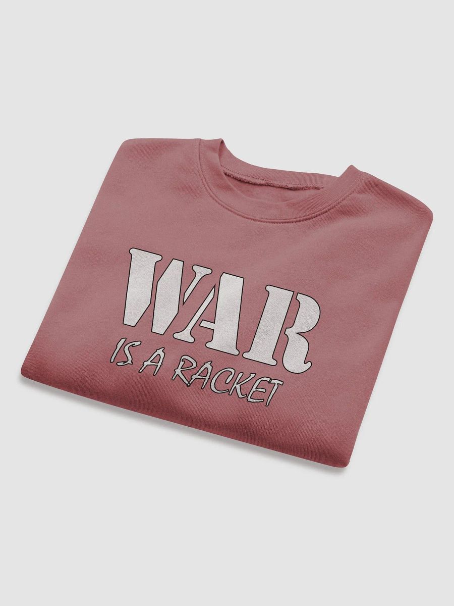 War Is A Racket - Bella+Canvas Women's Fleece Crop Sweatshirt product image (5)