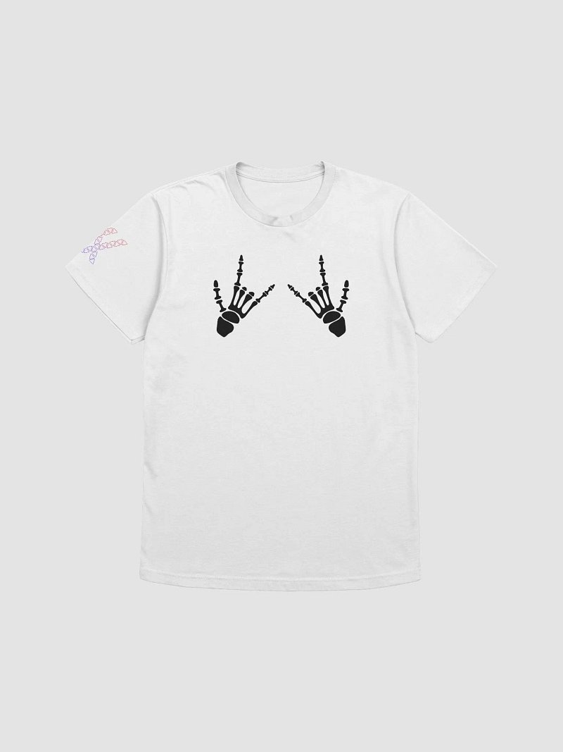 [Black] Bone Hands Let's Go Supersoft T-Shirt