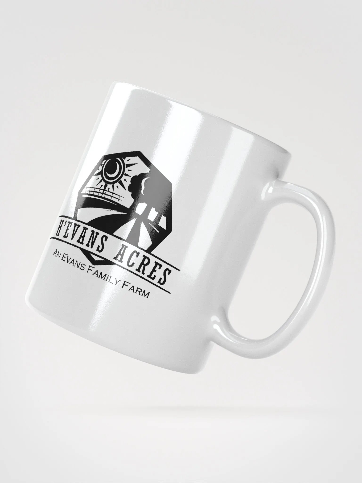 H'Evans Acres White Mug product image (2)