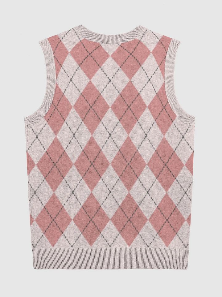 Enigma Nation Knitted V-Neck Vest 7 product image (10)