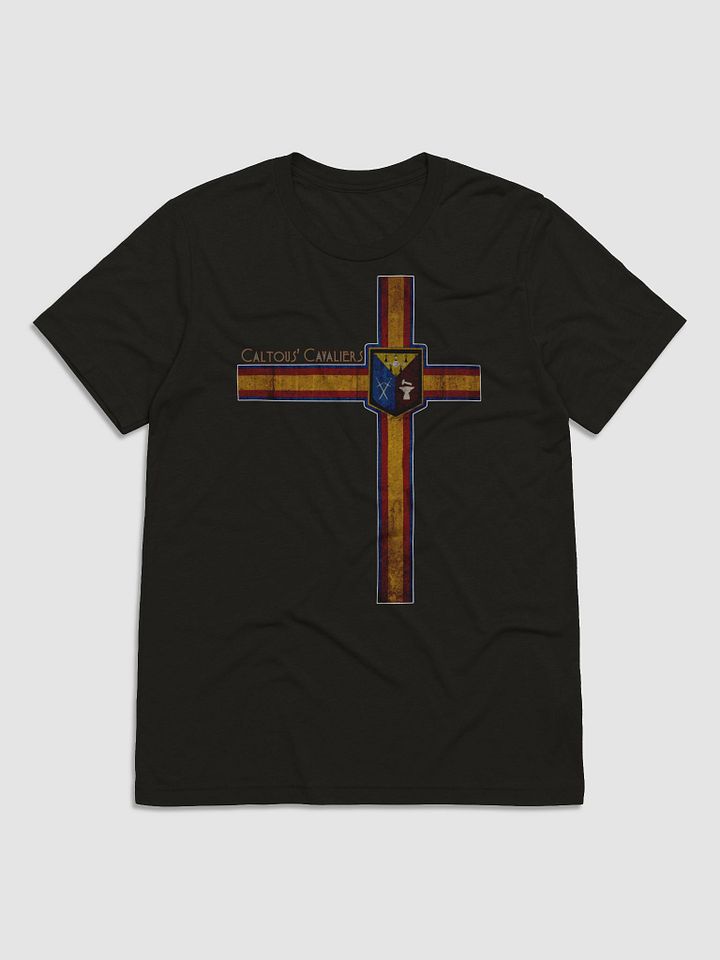 Caltous' Cavaliers cross tee product image (1)