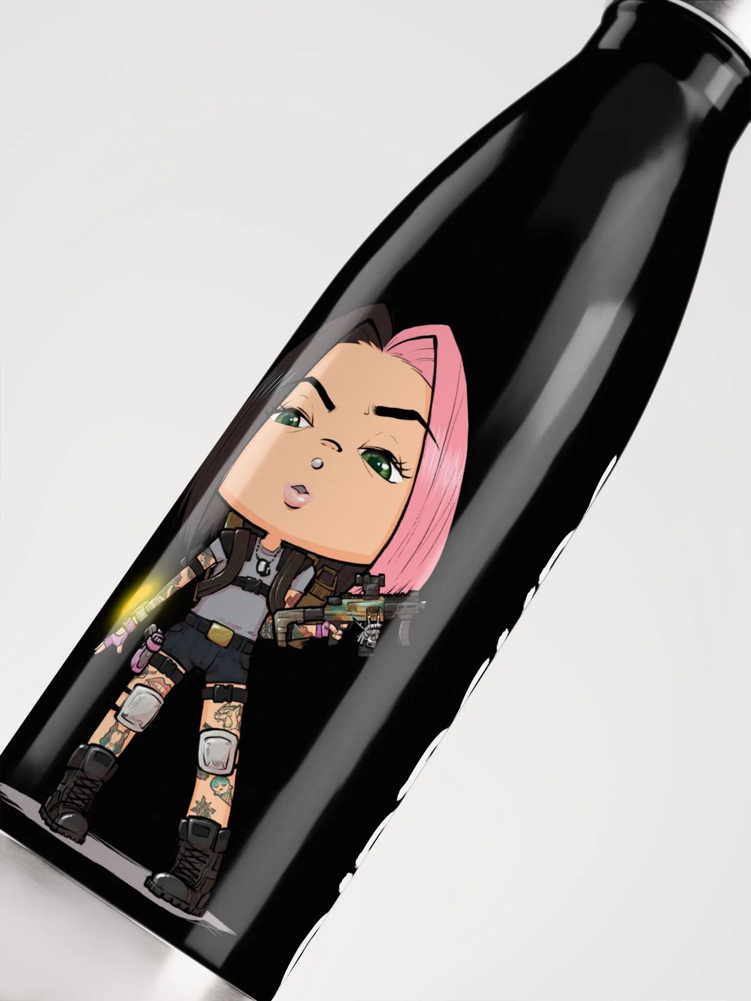 [ Ali3nSun ] Agent Sunny Stainless Steel Water Bottle product image (2)