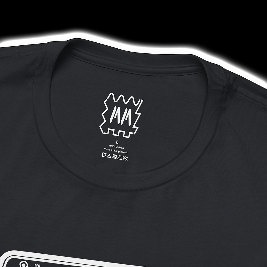 Sing Song Harmonics/Filter Mouth - Synthesizer/Sound Designer T-Shirt (WHITE PRINT) product image (2)