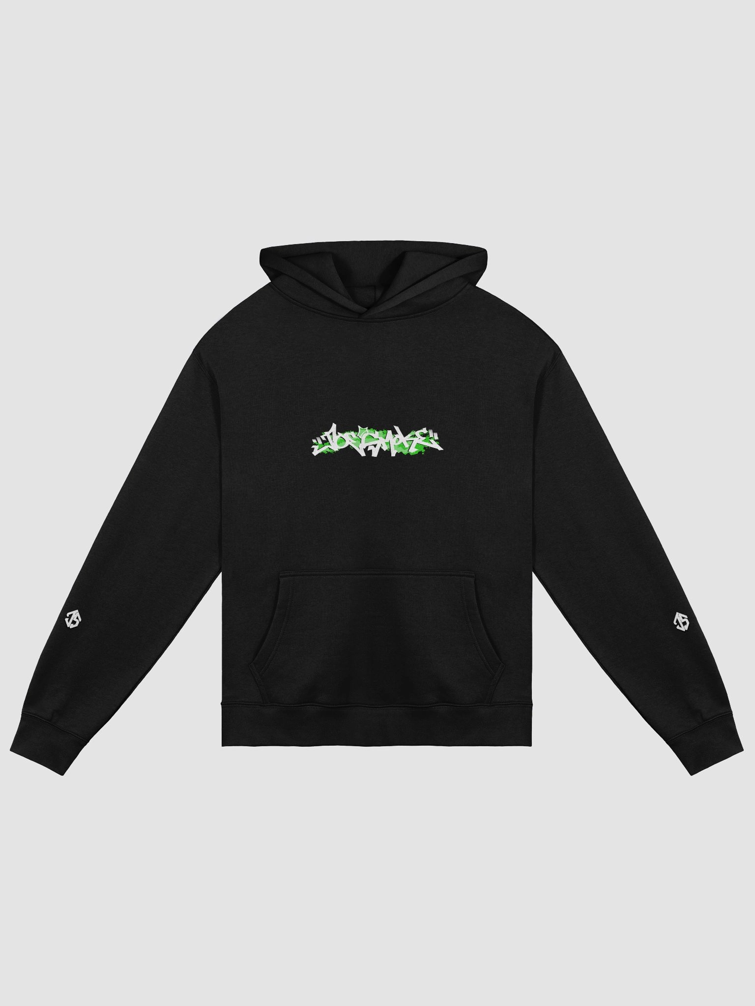Oversized "JoeSmoke" Print Hoody product image (2)