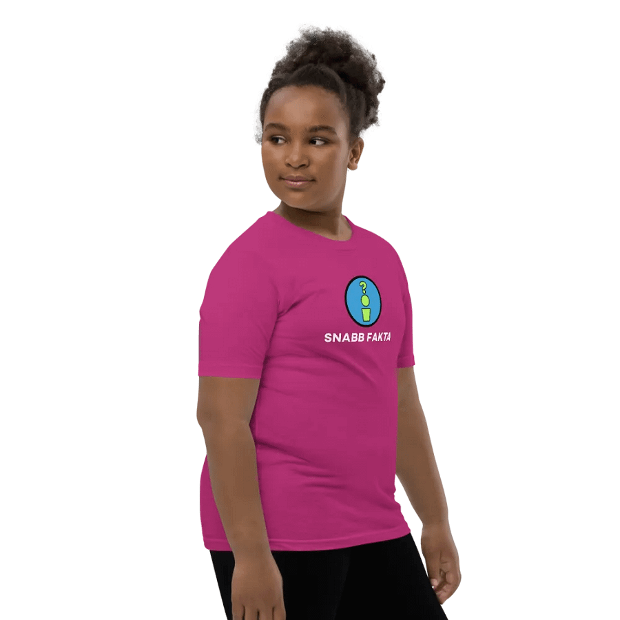 Snabb Fakta T-Shirt Barn Färg product image (55)