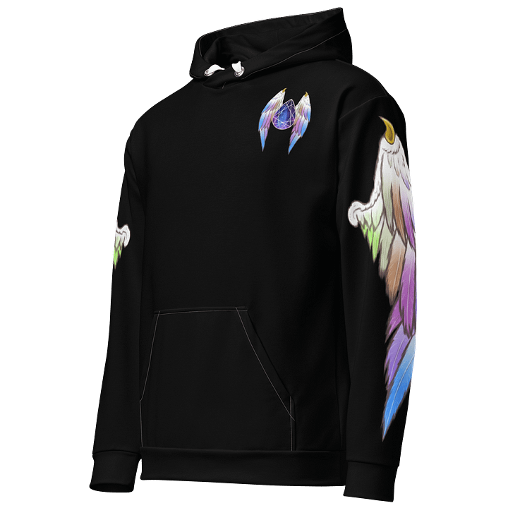 Transgender Pride Angel Hoodie - Positions A product image (2)
