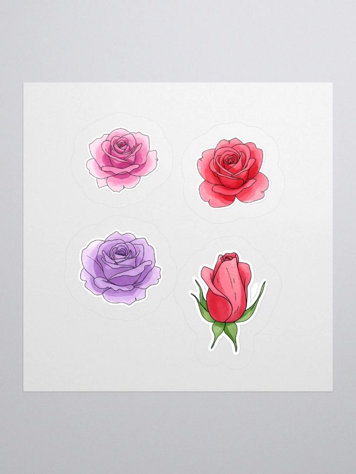 Roses of Elegance Sticker Set product image (2)