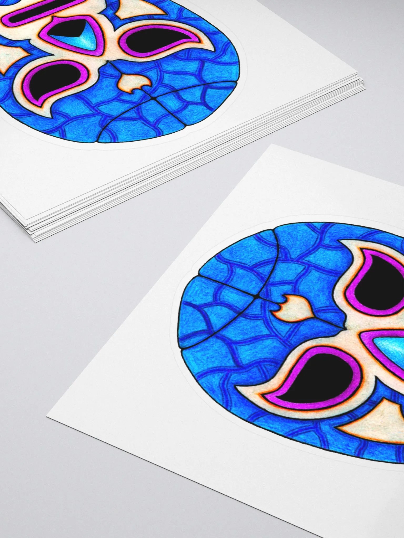 Luchador sticker product image (4)