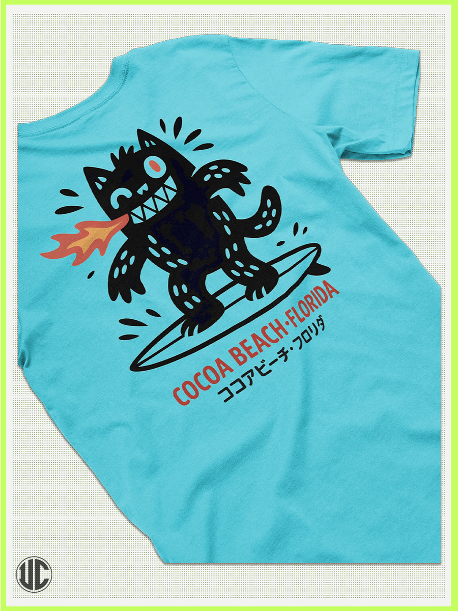 UnkoCon - Cocoa Beach Surfer - T-Shirt product image (4)