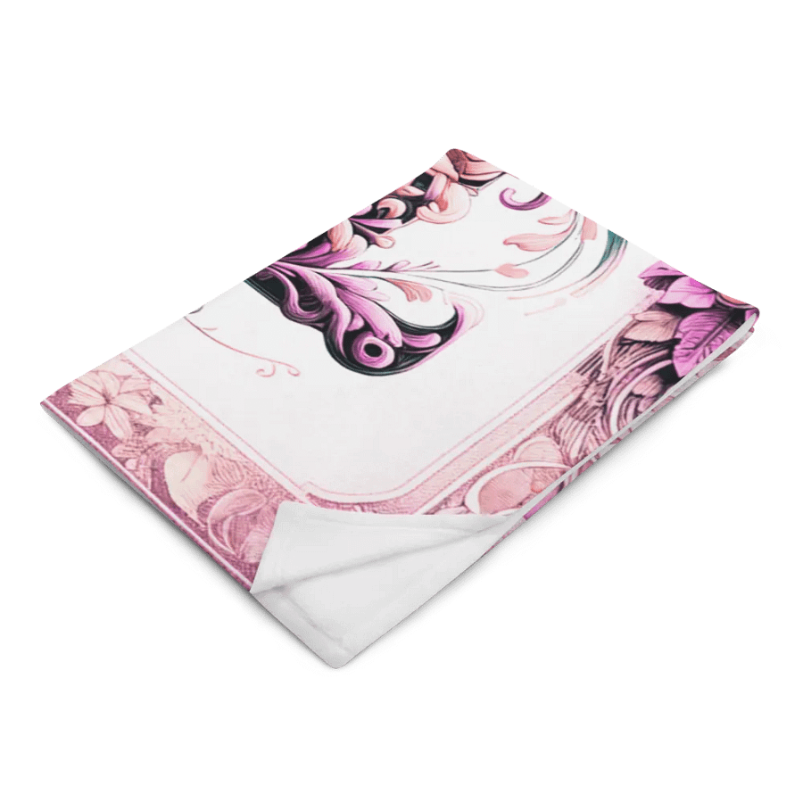 Vintage My Baby Girl Antique Style Baby Throw Blanket product image (4)