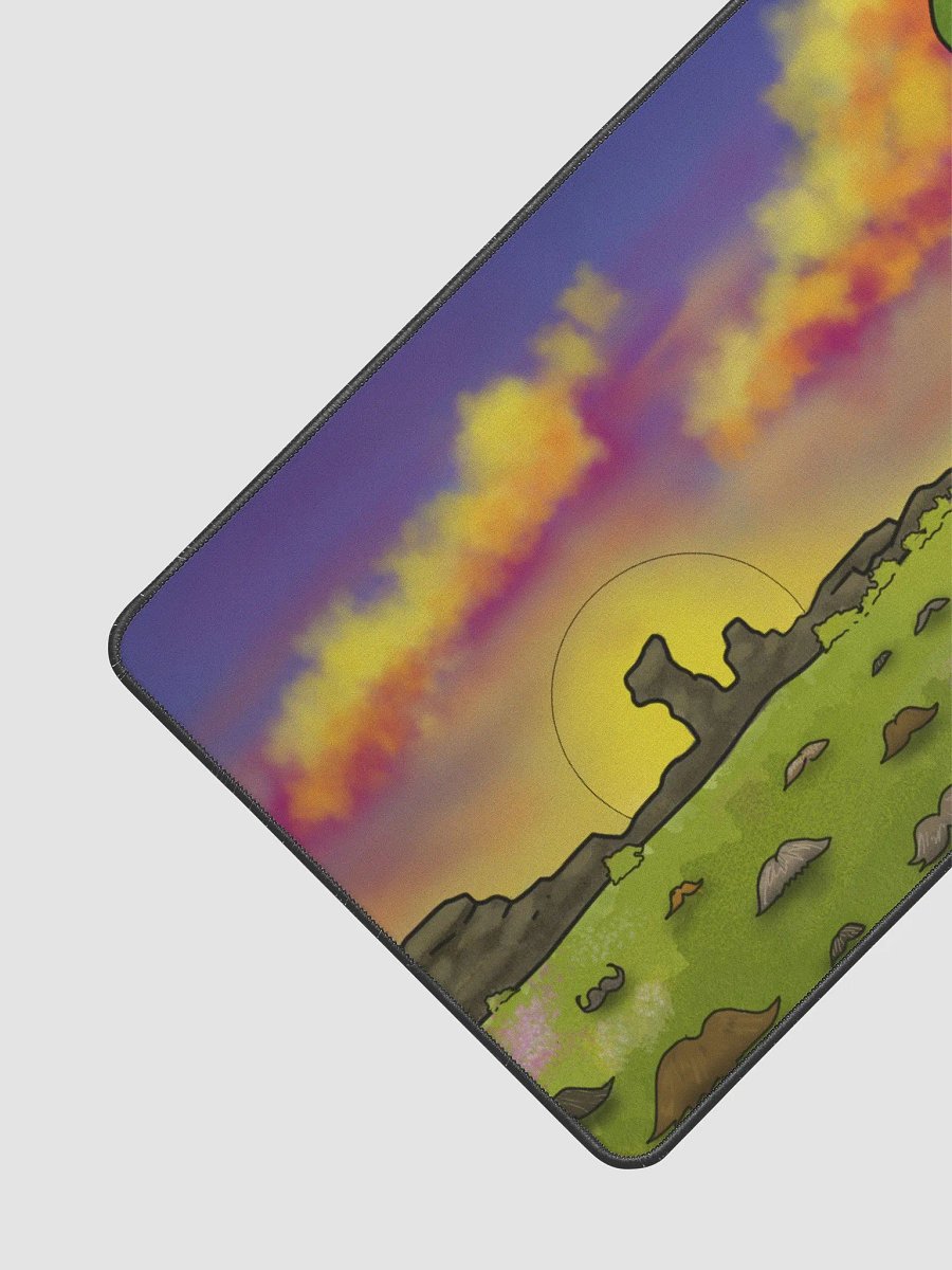 Mustache Ride Mouse Pad product image (3)