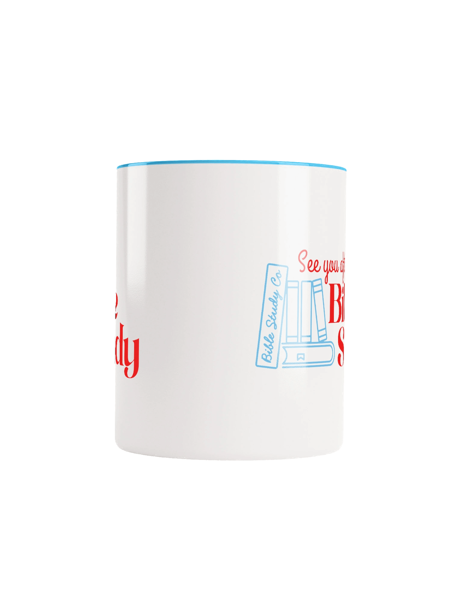 Bible Study Mug - Blue product image (9)
