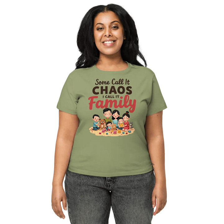 Chaos & Family Women's High-Waisted Tee product image (4)