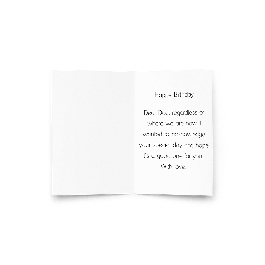 Birthday card - General tone product image (3)