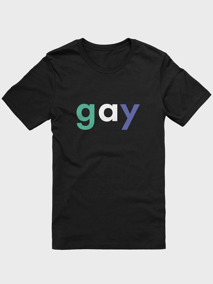 simple gay t-shirt product image (1)