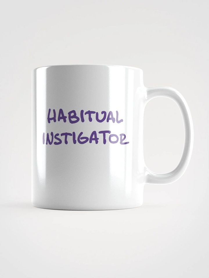 HABITUAL INSTIGATOR (purple design) mug product image (1)