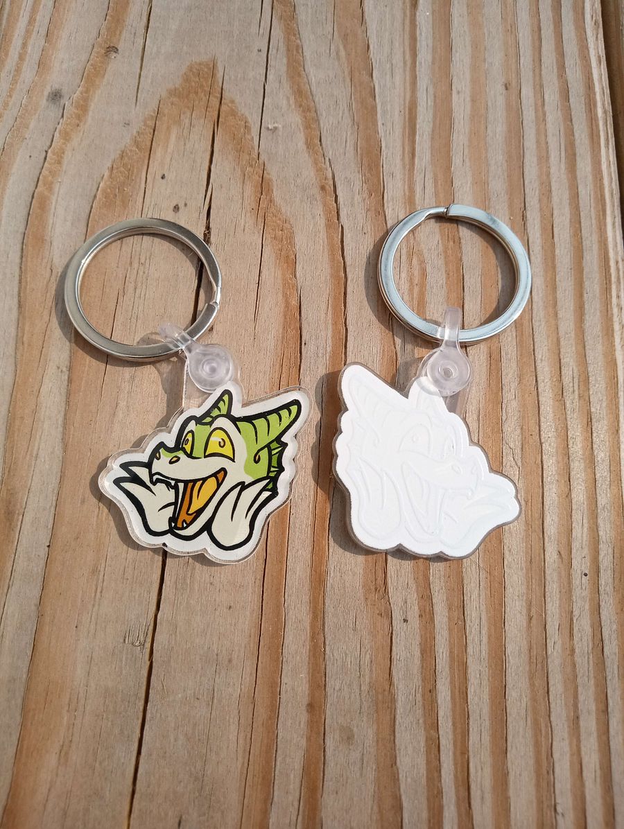 Zambi acrylic keychain product image (1)
