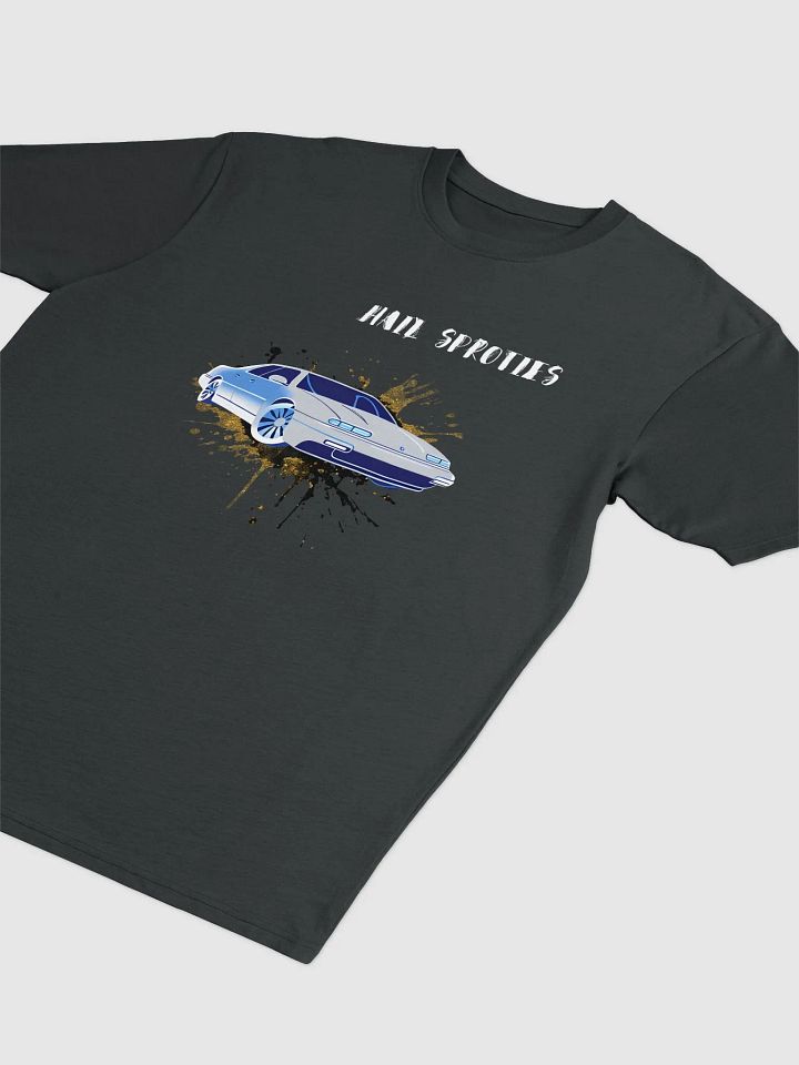 Futuristic Hover Car Glow Tee product image (2)