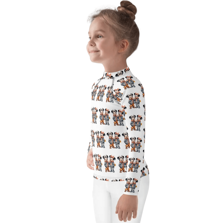 Cartoon Duo Adventure All-Over Print Rash Guard product image (4)