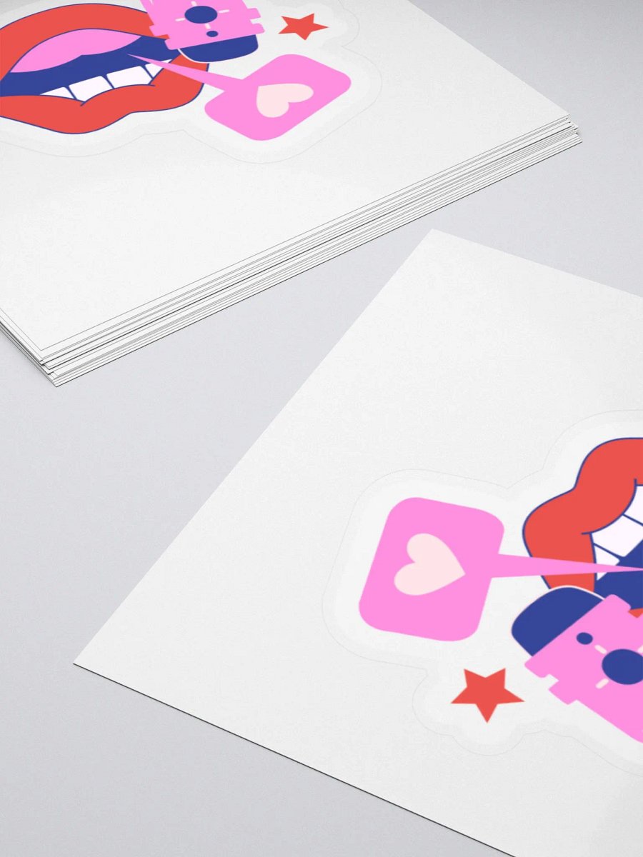 AfterNoona Delight Logo Sticker Plain product image (4)
