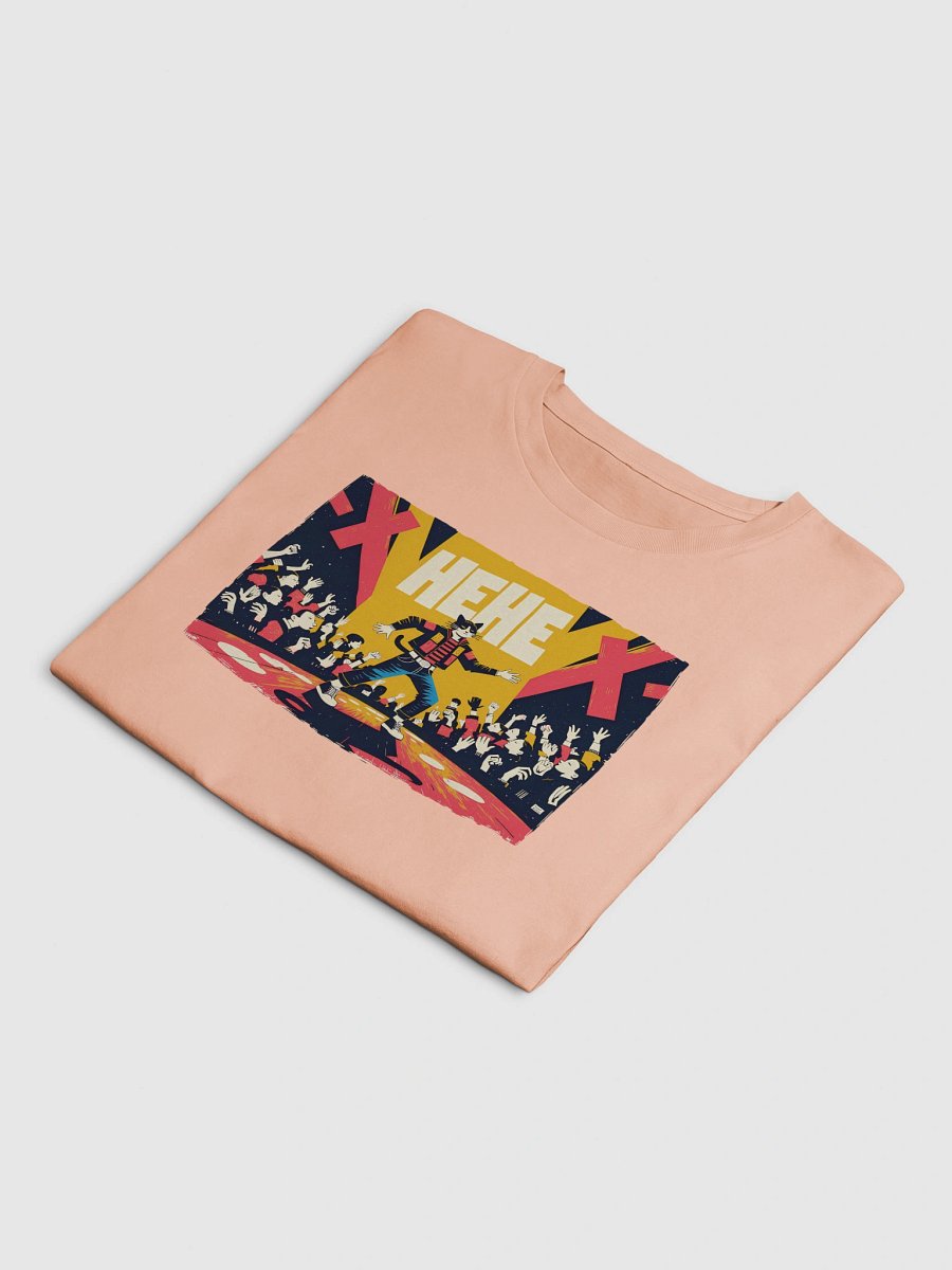 Cat Rockstar | 'X HEHE X' | Women's Premium Crop Top product image (4)