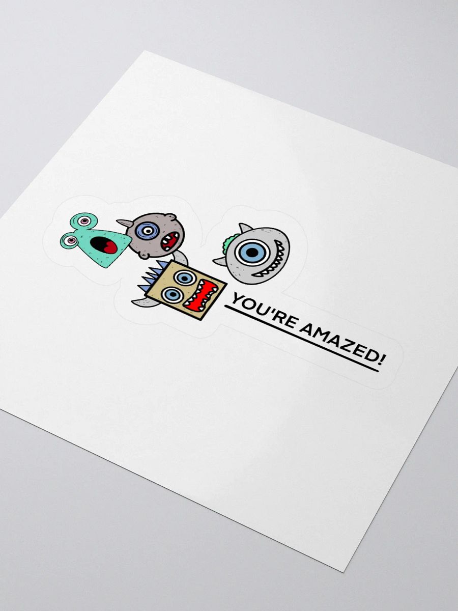 You're Amazed Vinyl Stickers product image (7)