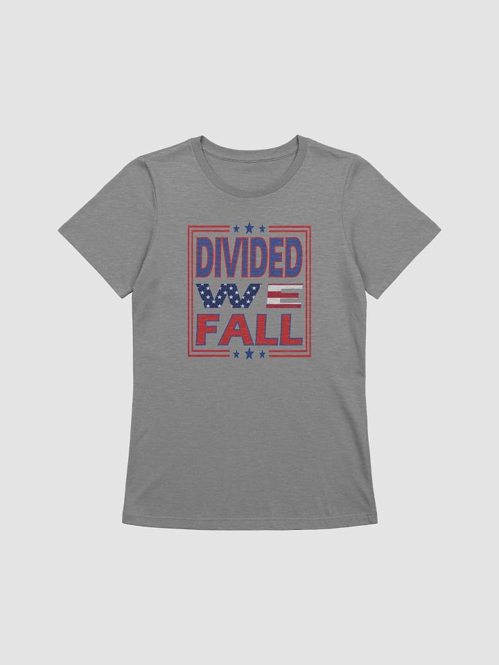 Divided We Fall - USA - Bella+Canvas Women's Supersoft Relaxed-fit T-Shirt product image (2)