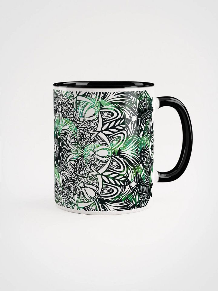 Lush Leaves Ceramic Mug product image (5)