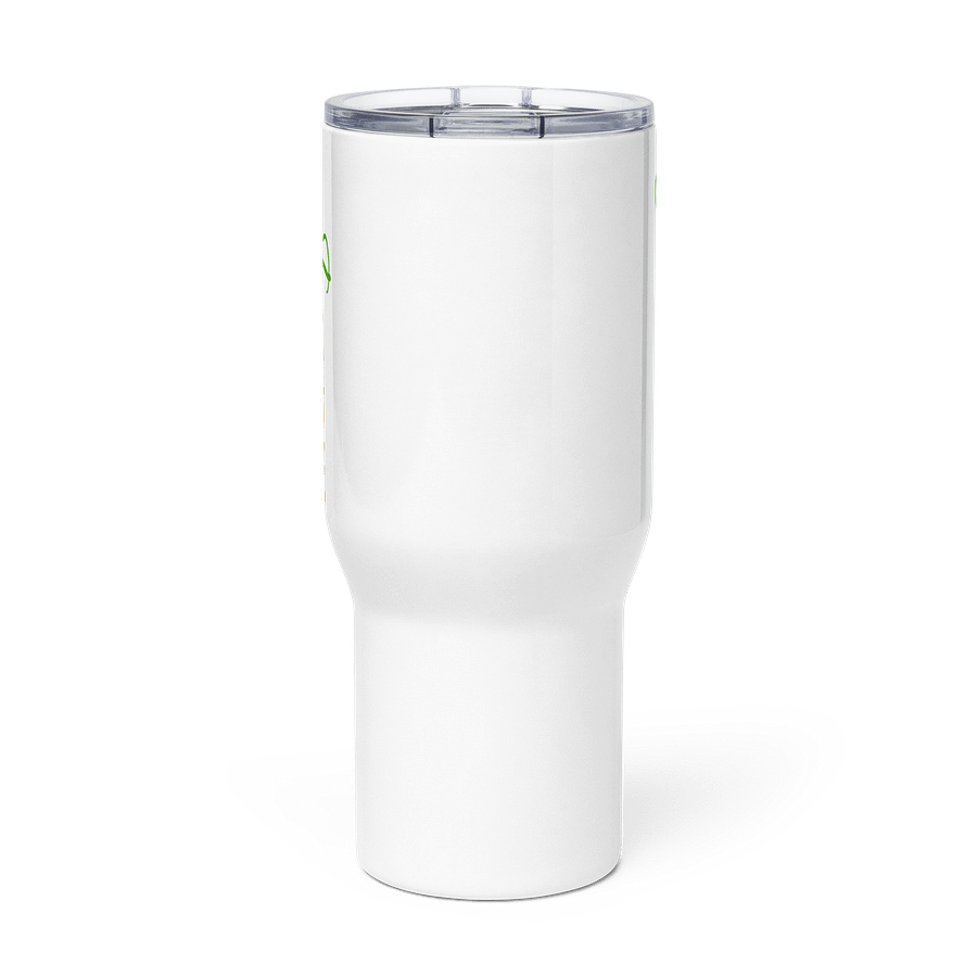 Travel Mug with a Handle (Nurse Jessica Lettering) product image (3)