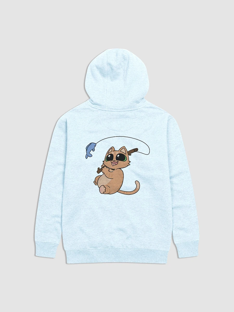 Fishing Feline Unisex Hoodie product image (4)