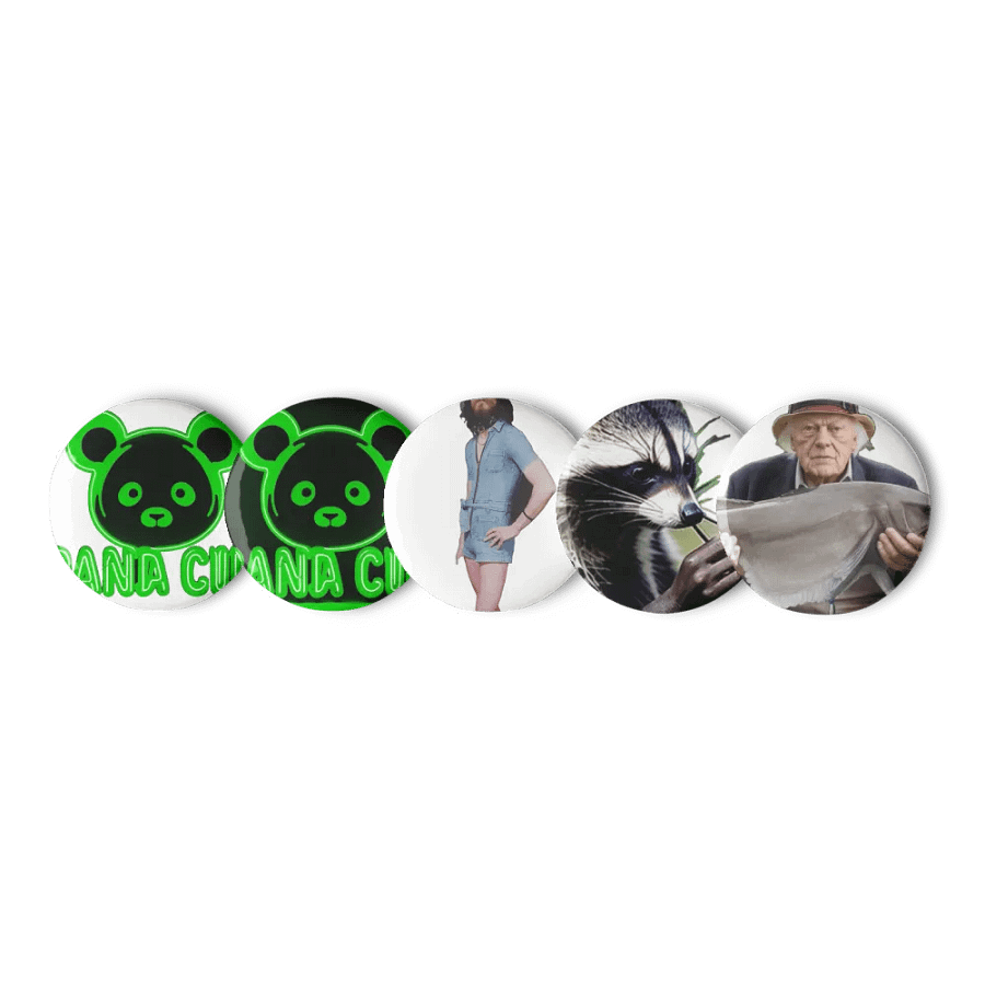 Panda Cult Pin Set product image (3)