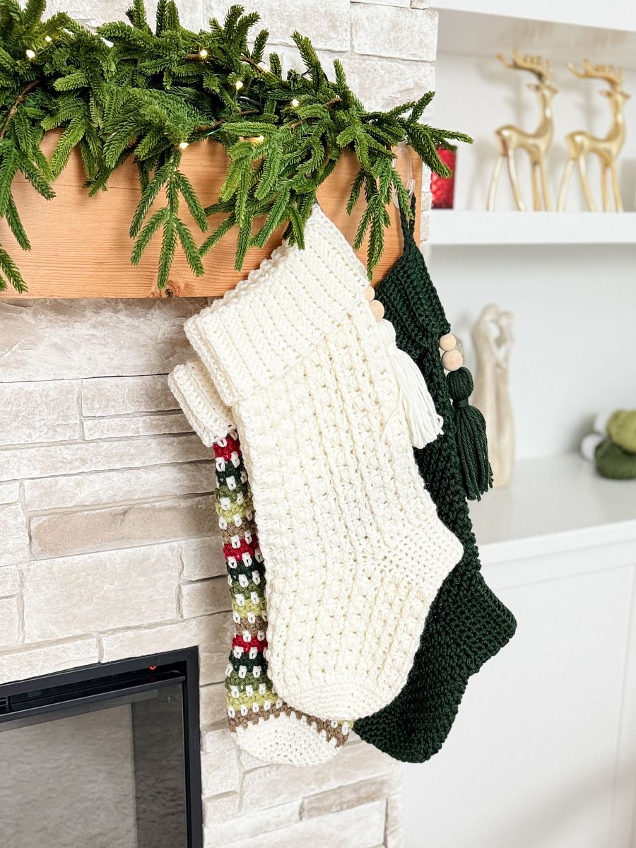 Snuggle Season Stocking Crochet Pattern product image (11)