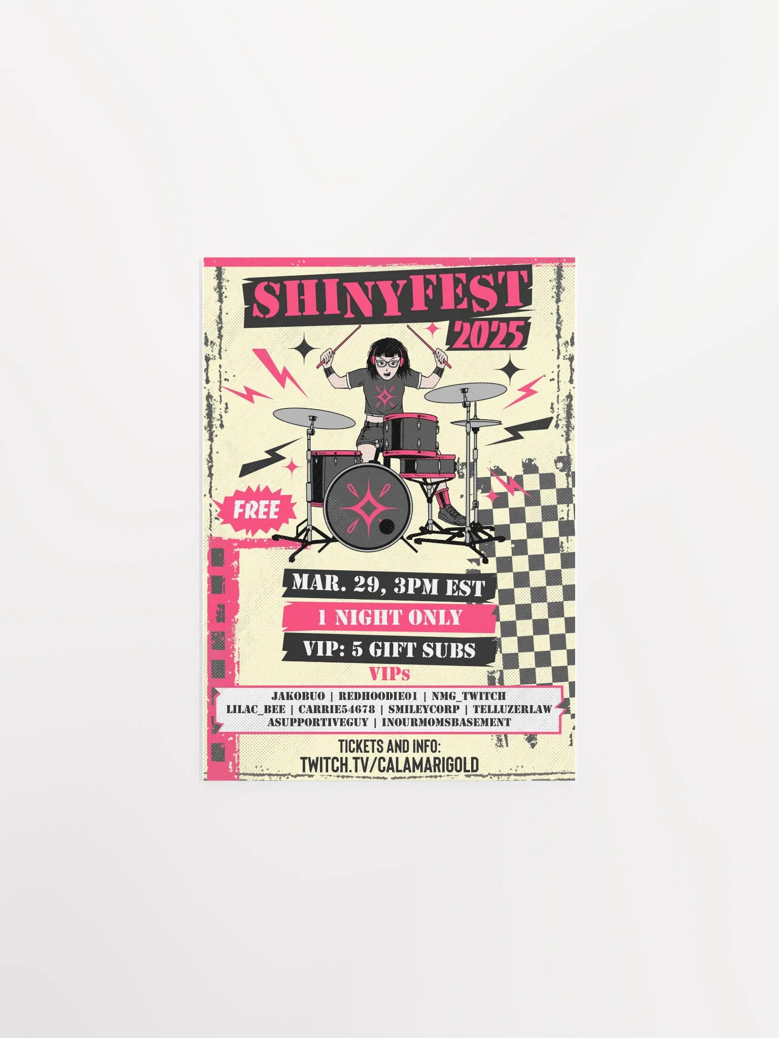 ShinyFest 2025 Concert Poster product image (1)