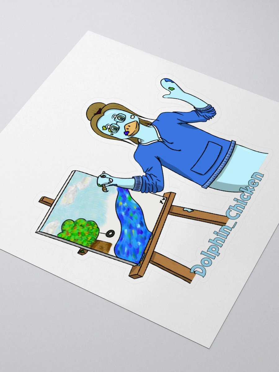 Dolphin's DC Painting Sticker product image (3)