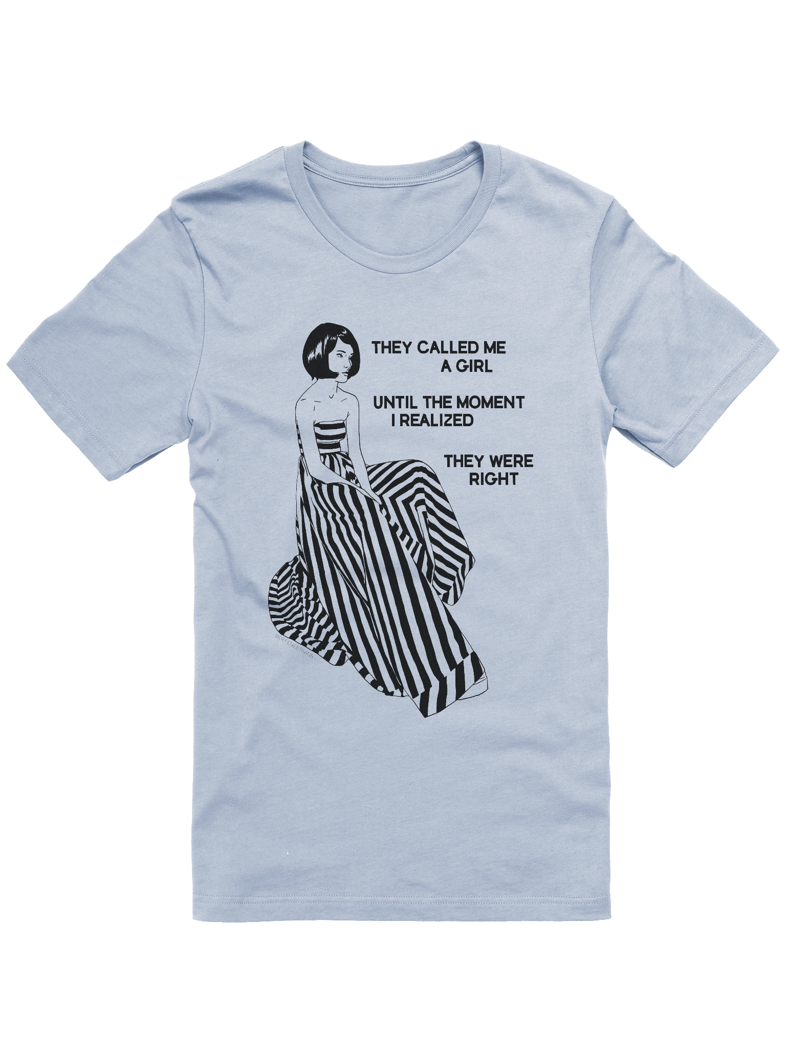 They Called Me a Girl BC Tee product image (2)