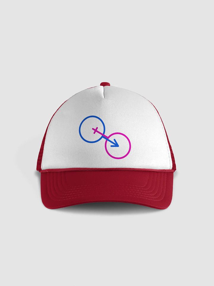 Traditional Male & Female Symbols Foam Trucker Hat product image (1)