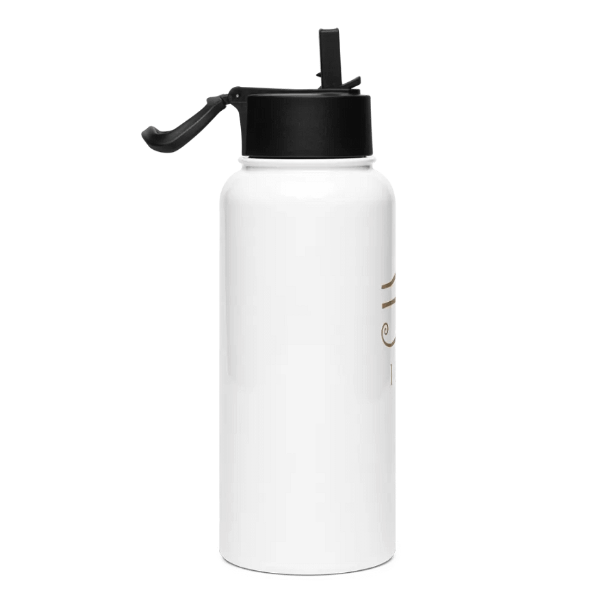 Isis White Stainless Steel Water Bottle product image (4)
