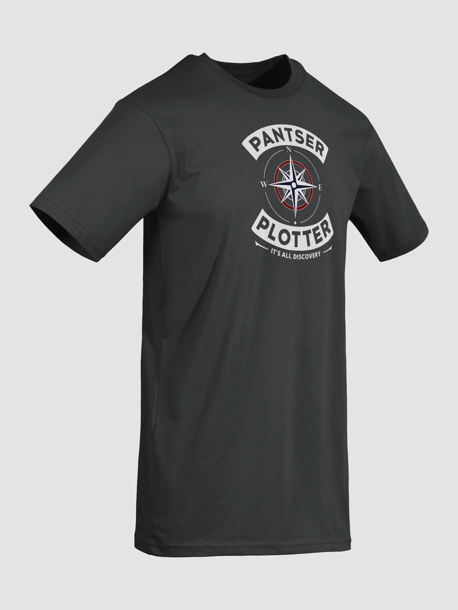 Pantser Plotter It's all Discovery—Premium Heavyweight T-Shirt (Color Image) product image (2)