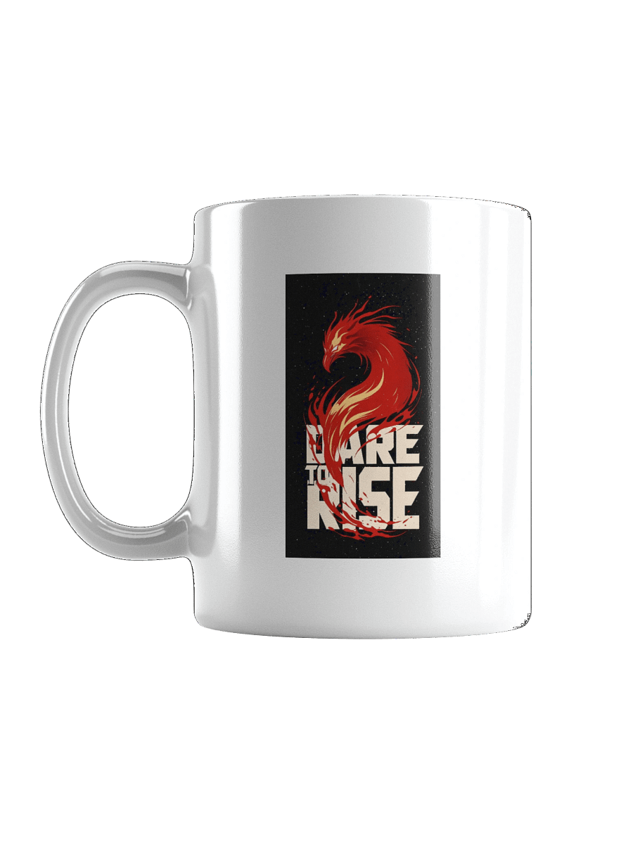 Dare To Rise - White Glossy Mug product image (17)